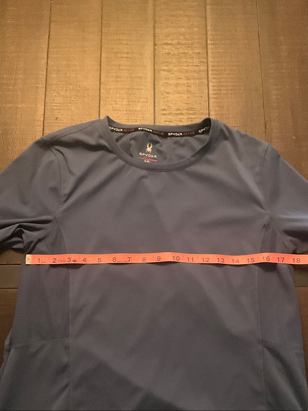 Spyder Navy Athletic long sleeve Crewneck Top - Picture 8 of 9